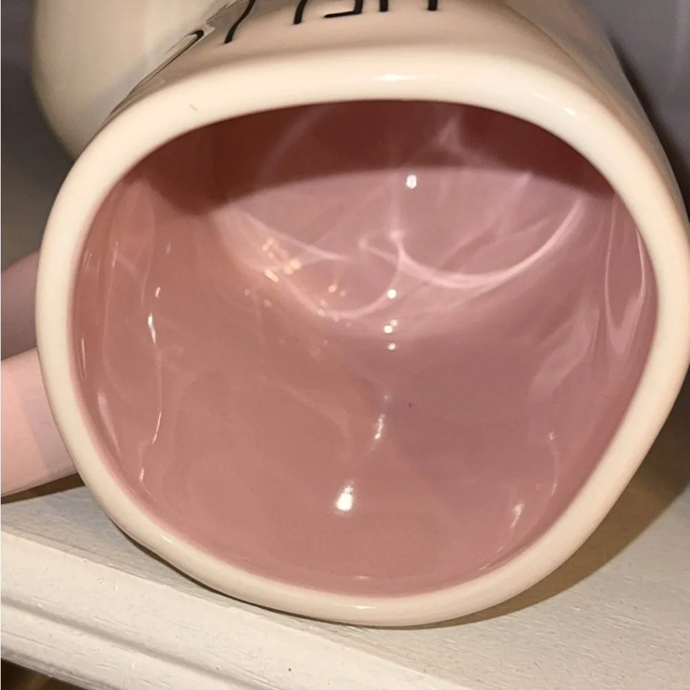 NWT SET of 2 RAE DUNN Ceramic Tea/Coffee Mugs/Cups HELLO SUNSHINE/SUN PLEASE - Picture 5 of 7